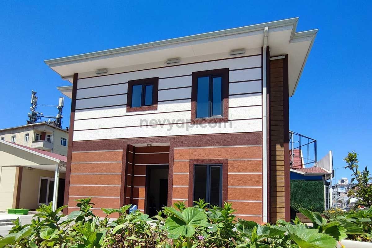 prefabrik çelik ev