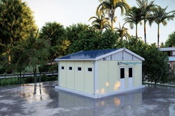 30 m² Prefabrik Wc & Duş
