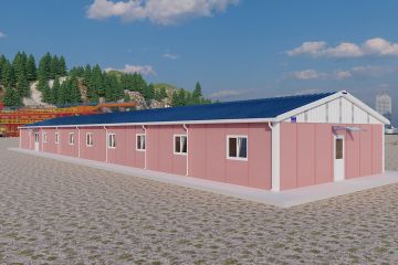 350 m² Prefabrik Yemekhane