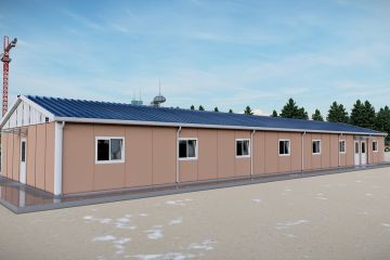 260 m² Prefabrik Yemekhane