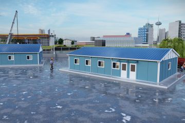 136 m² Prefabrik Yemekhane