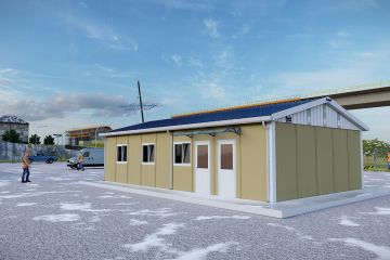 74 m² Prefabrik Yemekhane