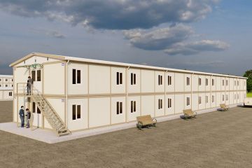 542 m² Konteyner Ofis