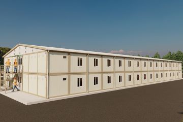 958 m² İşçi Yatakhanesi
