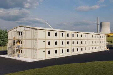 1437 m² İşçi Yatakhanesi