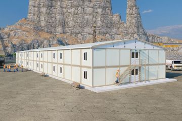 1344 m² Mühendis Yatakhanesi